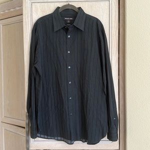 Vintage Michael Kors Men’s Button Down Dress Shirt